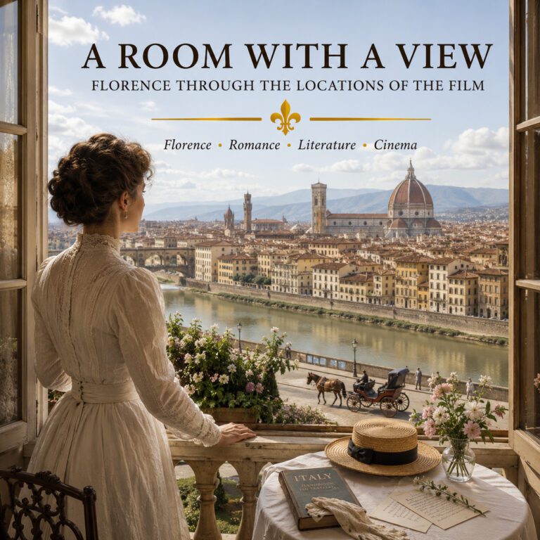 A Room with a View Florence with an Edwardian traveller overlooking the Arno