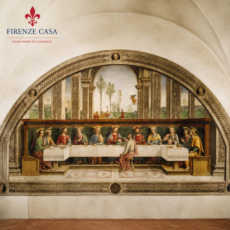 Cenacolo di Fuligno in Florence with Perugino’s Last Supper fresco