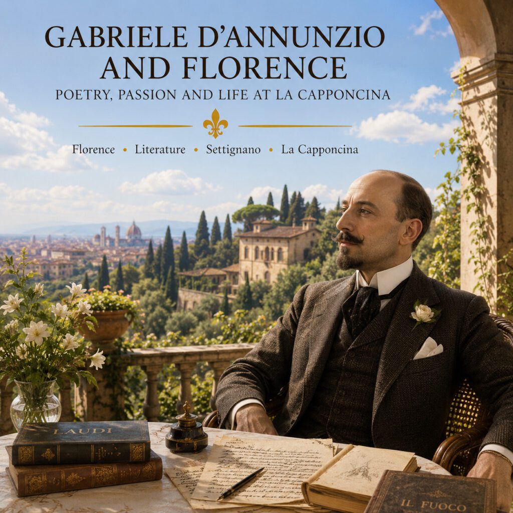 Gabriele D’Annunzio and Florence – literary life at La Capponcina in Settignano