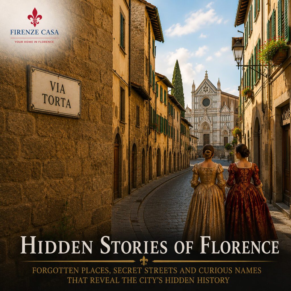 Hidden Stories of Florence with Via Torta and traces of the city’s historic past