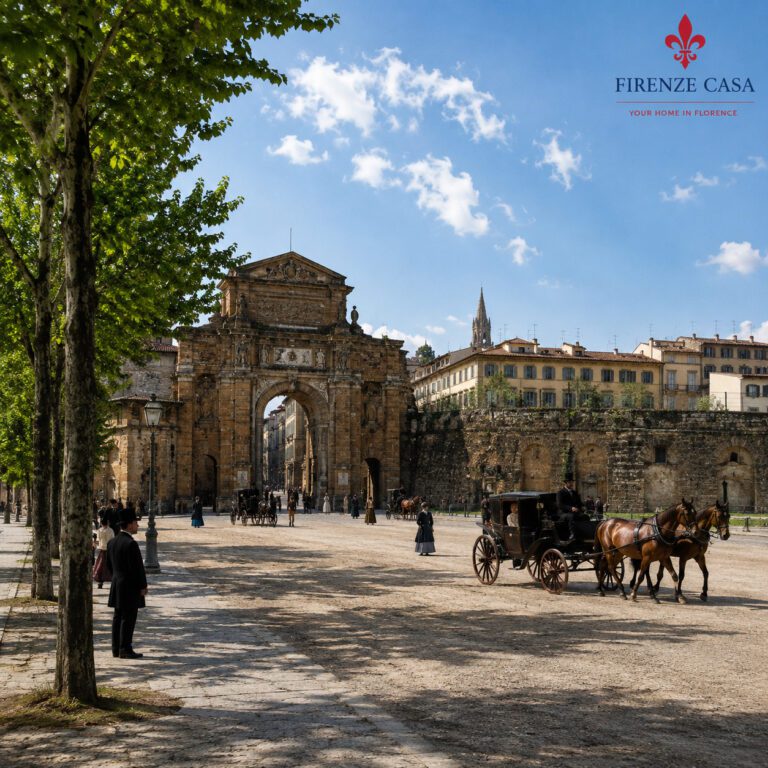 Florence during the urban transformation of the Firenze Capitale era