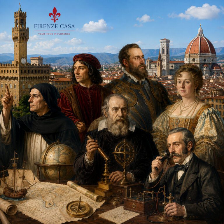 Important Florentine figures who shaped the history of Florence