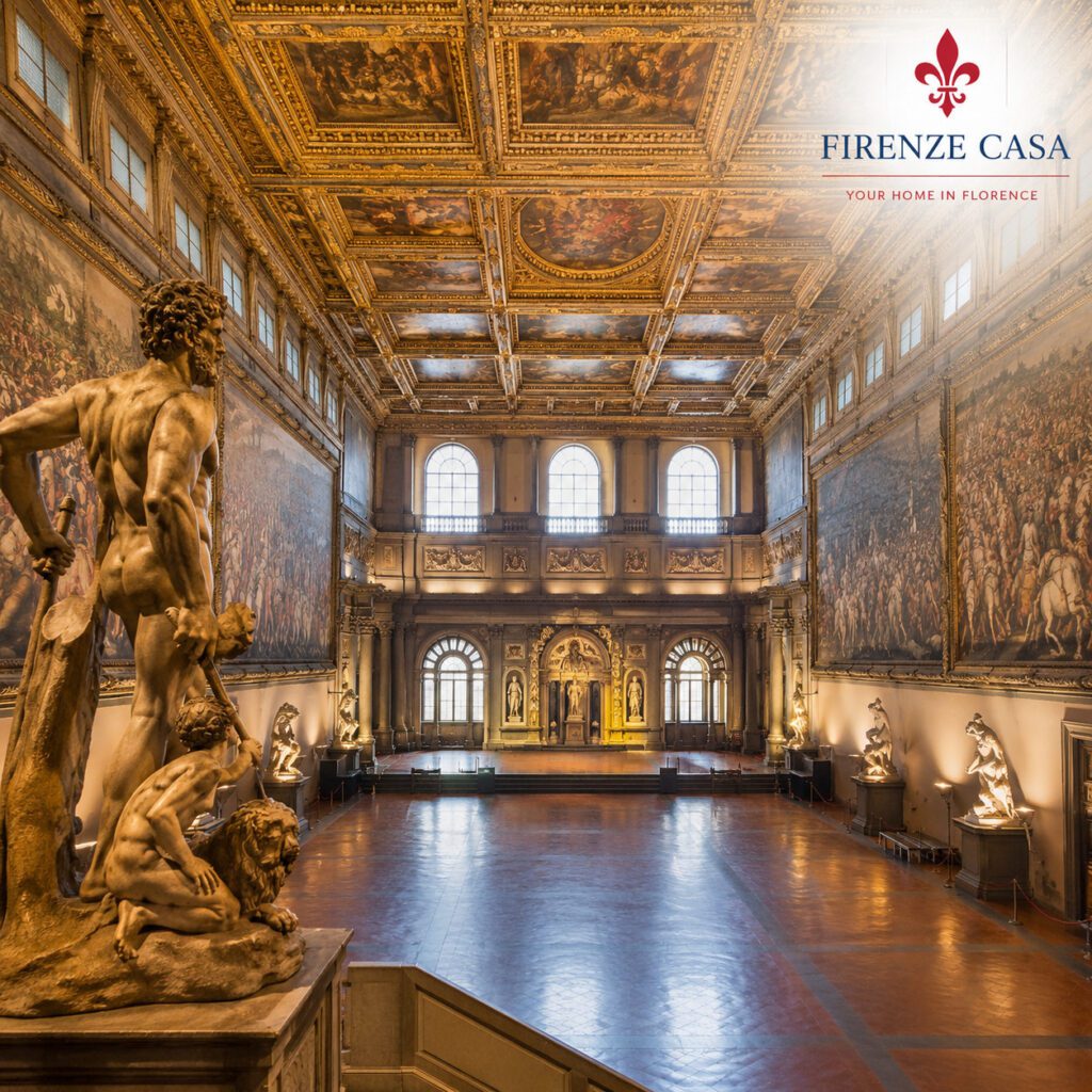 Salone dei Cinquecento inside Palazzo Vecchio Florence