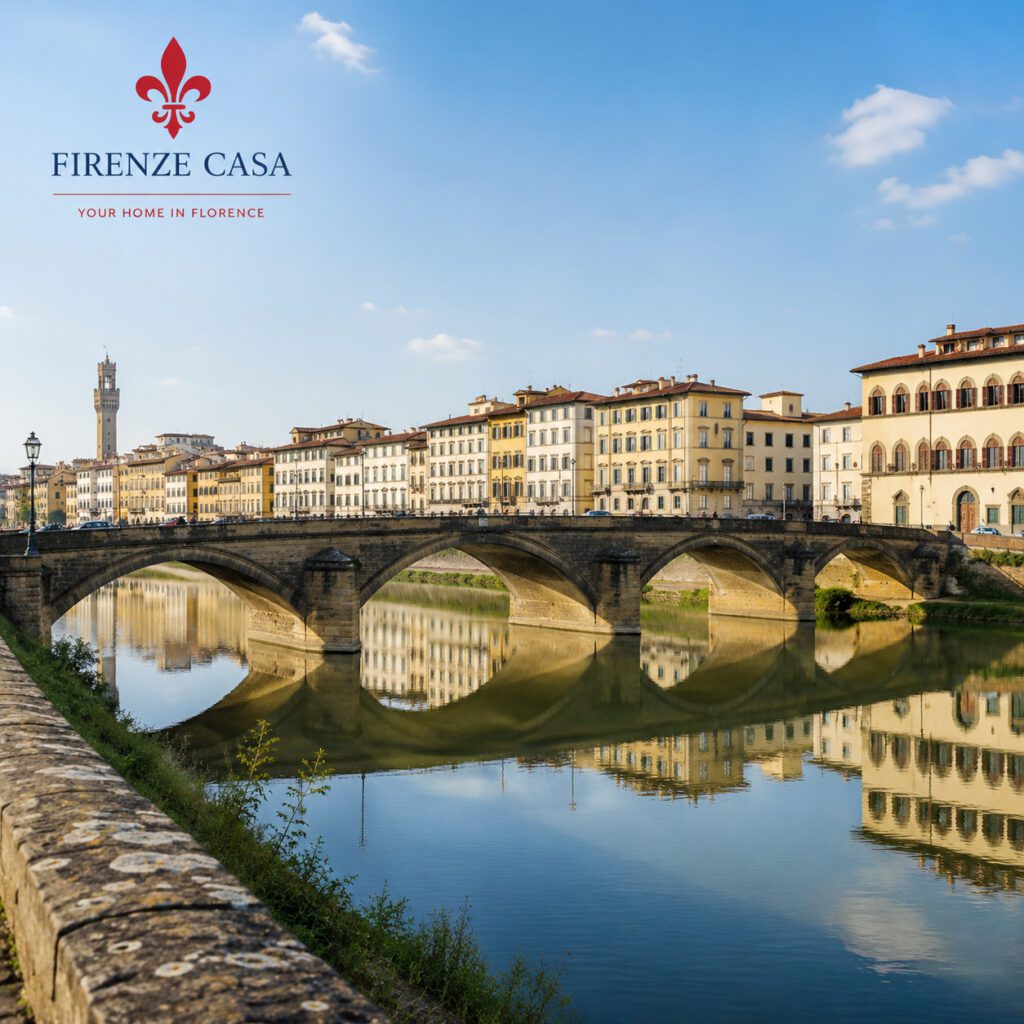 Ponte alla Carraia crossing the Arno River in Florence