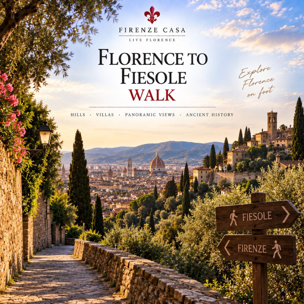 Florence to Fiesole Walk through the Tuscan hills