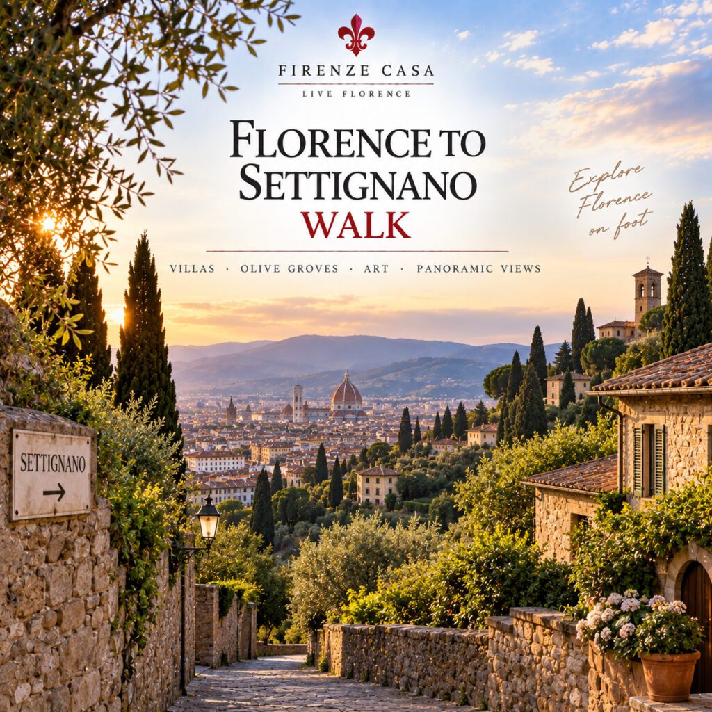 Florence to Settignano Walk through the hills above Florence