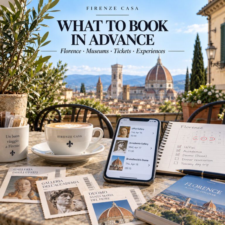 What to book in advance in Florence with Uffizi, Accademia and Duomo reservations