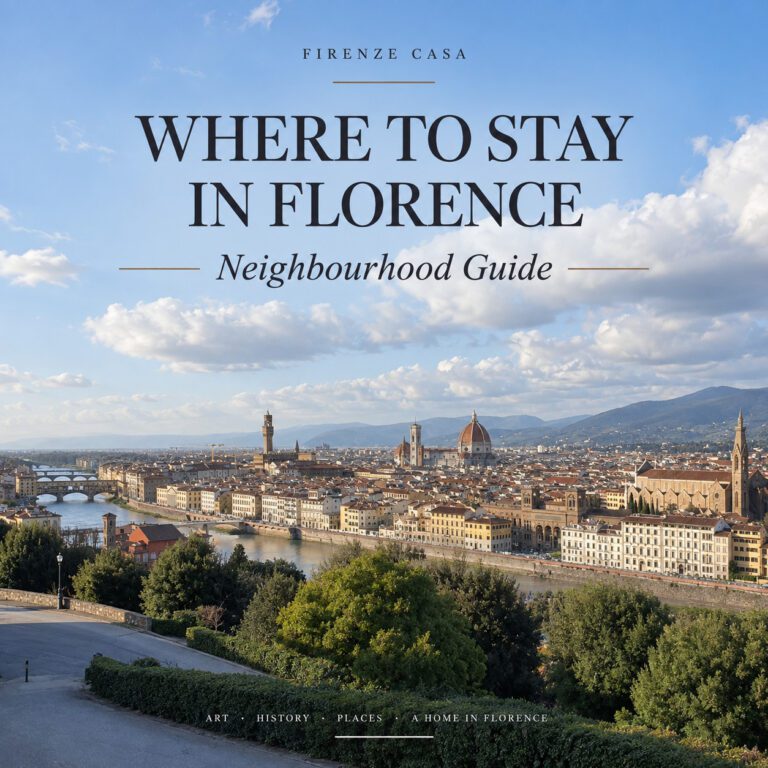 Where to Stay in Florence – Neighbourhood Guide with panoramic view of Florence