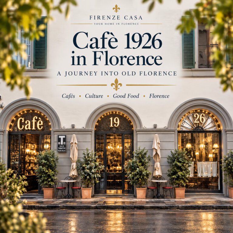 Cafè 1926 in Florence – historic-style café near Piazza d’Azeglio