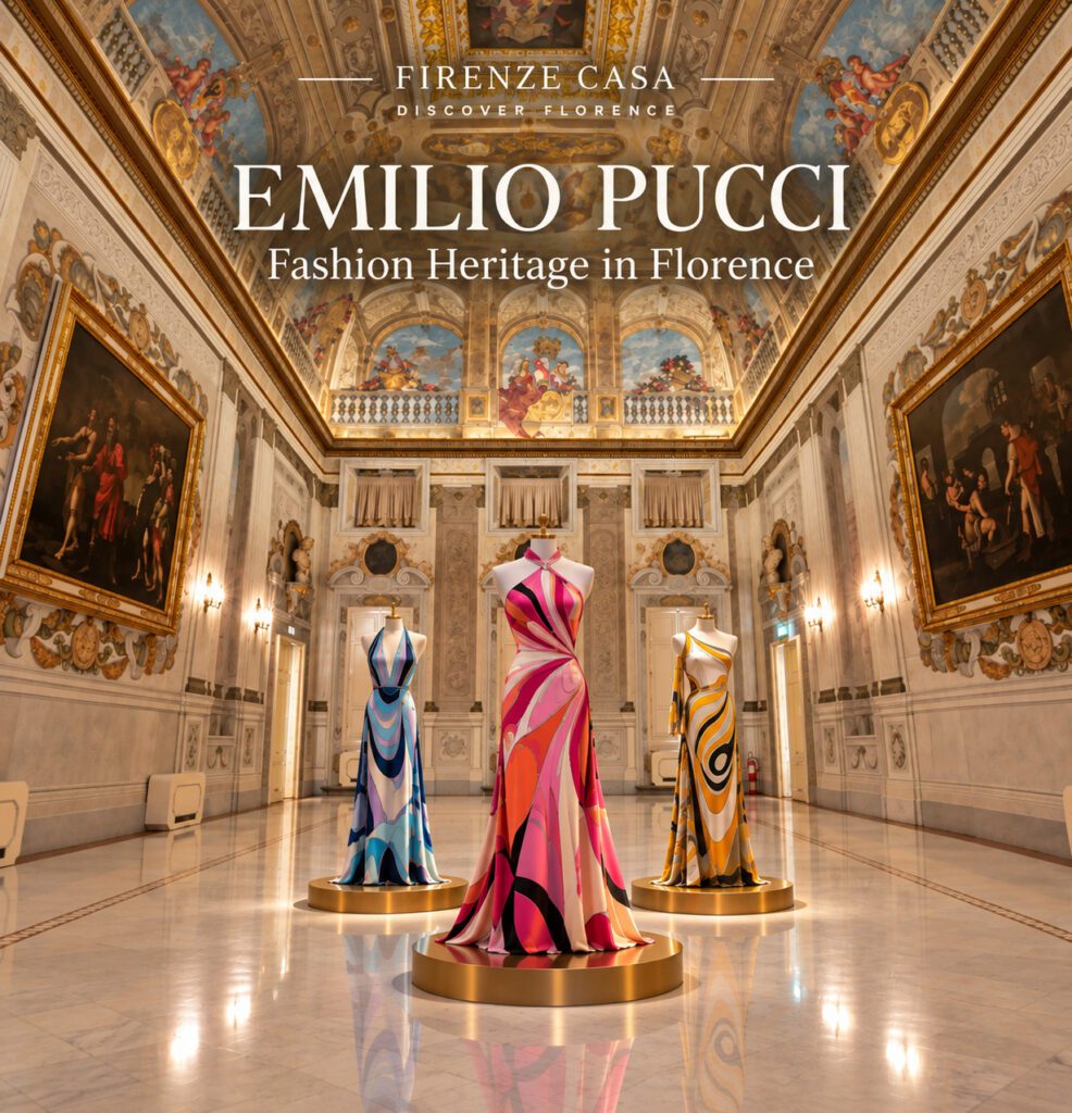Emilio Pucci Heritage Hub fashion archive in Palazzo Pucci, Florence