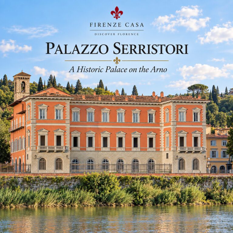 Palazzo Serristori Florence historic palace on the Arno