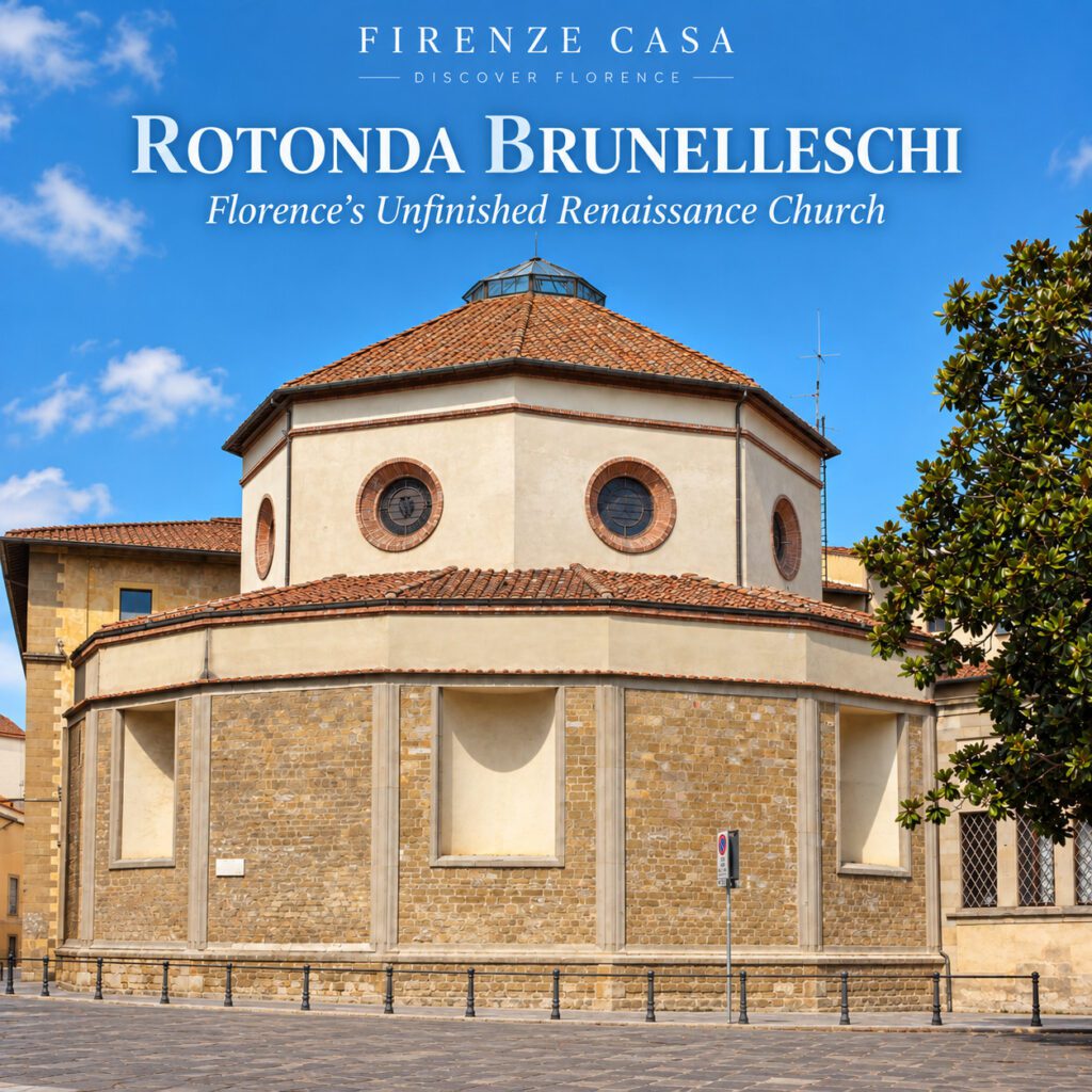 Rotonda Brunelleschi unfinished Renaissance church in Florence