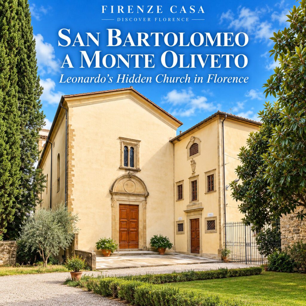 San Bartolomeo a Monte Oliveto historic church in Florence