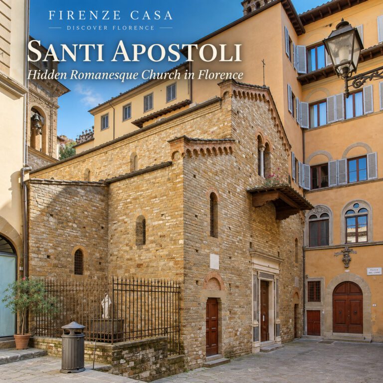 Santi Apostoli hidden Romanesque church in Florence